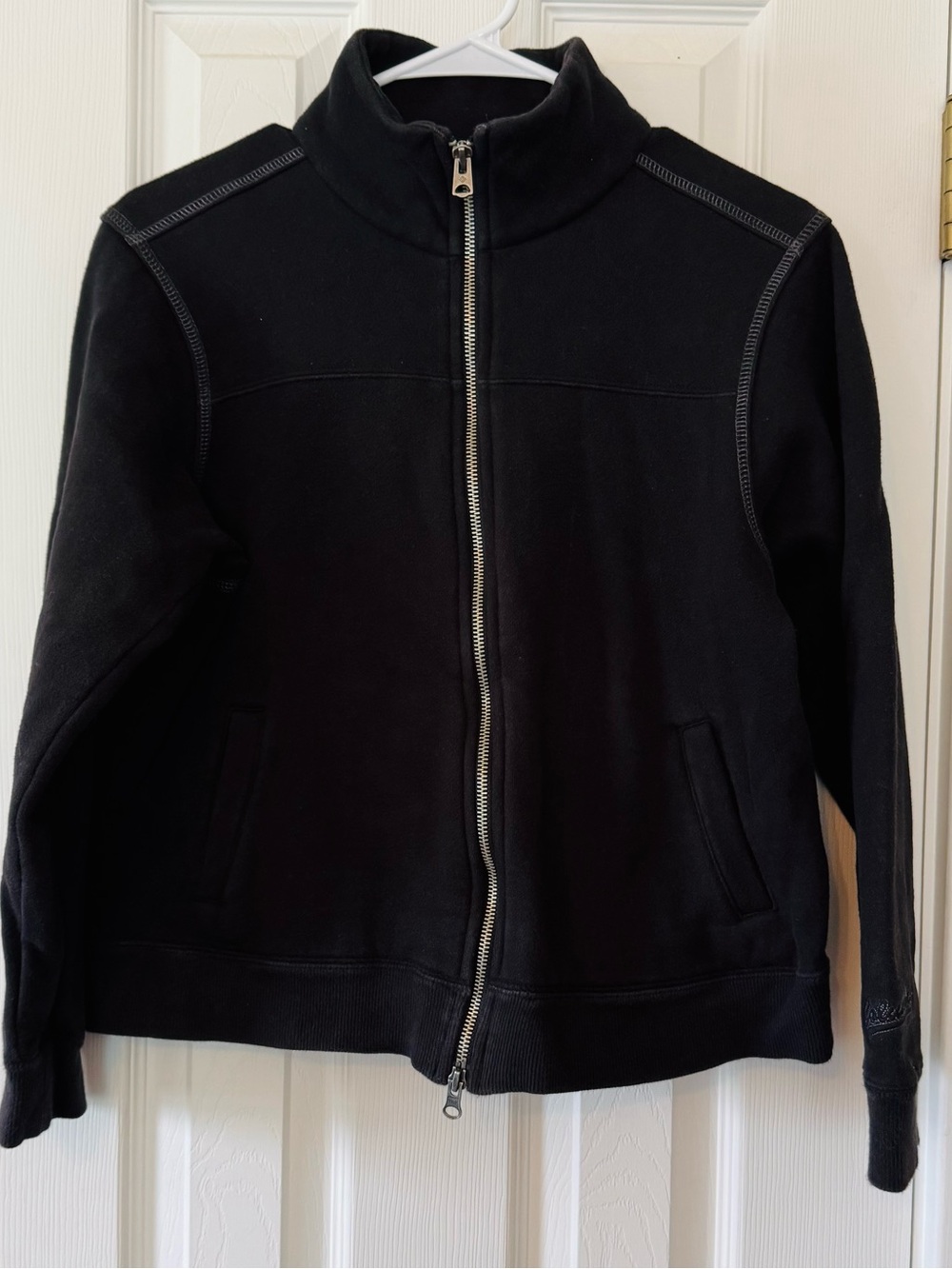 Columbia Women’s‎ Black Full Zip Fleece Jacket Size Medium Cozy Casual Outdoor